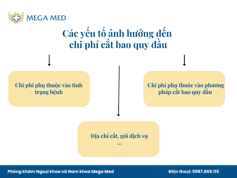 Các yếu tố ảnh hưởng đến chi phí cắt bao quy đầu